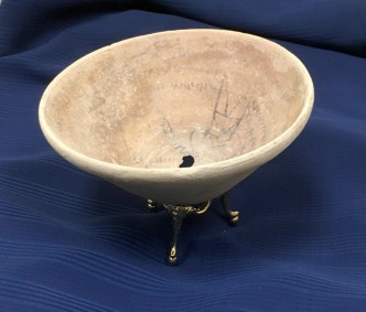 Incantation bowl, c. 6th to 8th Century.